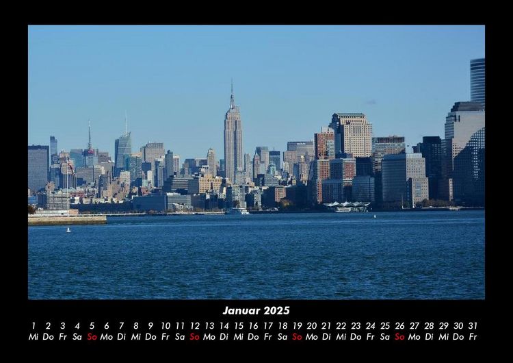 Produktbild: New York 2025 Fotokalender DIN A3