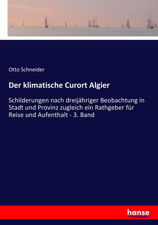 Produktbild: Der klimatische Curort Algier