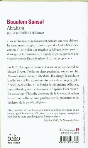 Produktbild: Abraham ou La cinqui&egrave;me alliance