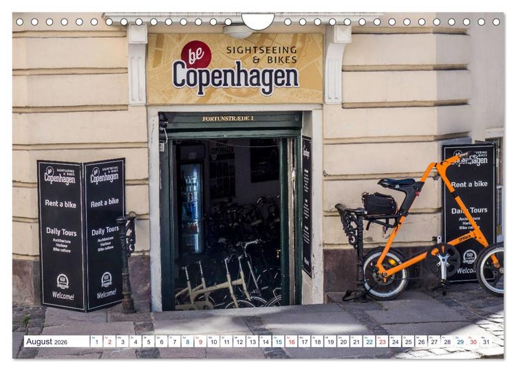 Produktbild: Sommer in Kopenhagen (Wandkalender 2026 DIN A4 quer), CALVENDO Monatskalender