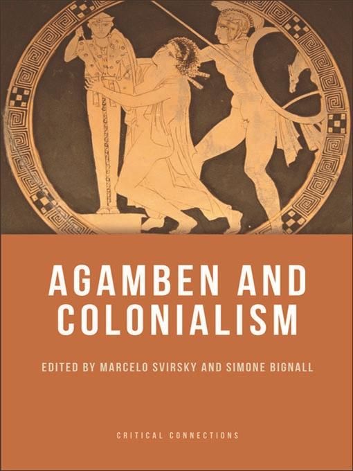 Produktbild: Agamben and Colonialism