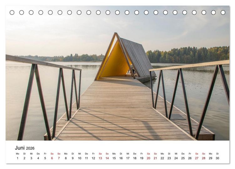 Produktbild: Finnland - Eine bezaubernde Reise in den Norden. (Tischkalender 2026 DIN A5 quer), CALVENDO Monatskalender