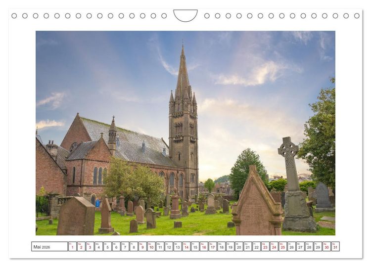 Produktbild: Schottland - eine Rundreise (Wandkalender 2026 DIN A4 quer), CALVENDO Monatskalender