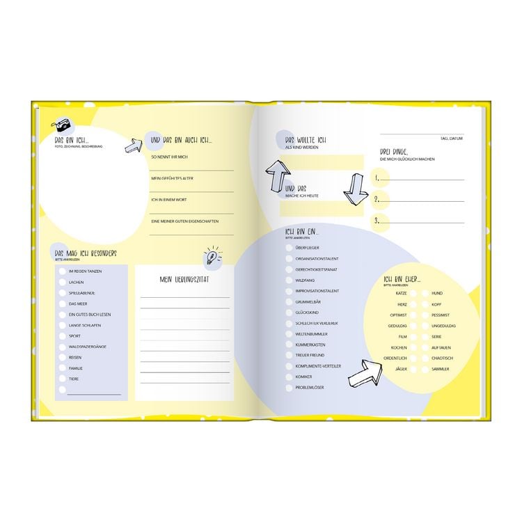 Produktbild: Freundebuch f&uuml;r Erwachsene | Erinnerungsalbum zum Ausf&uuml;llen f&uuml;r Freunde und Kollegen | Freundschaftsbuch, Poesiealbum als Geschenkidee