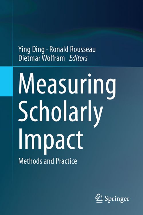 Produktbild: Measuring Scholarly Impact