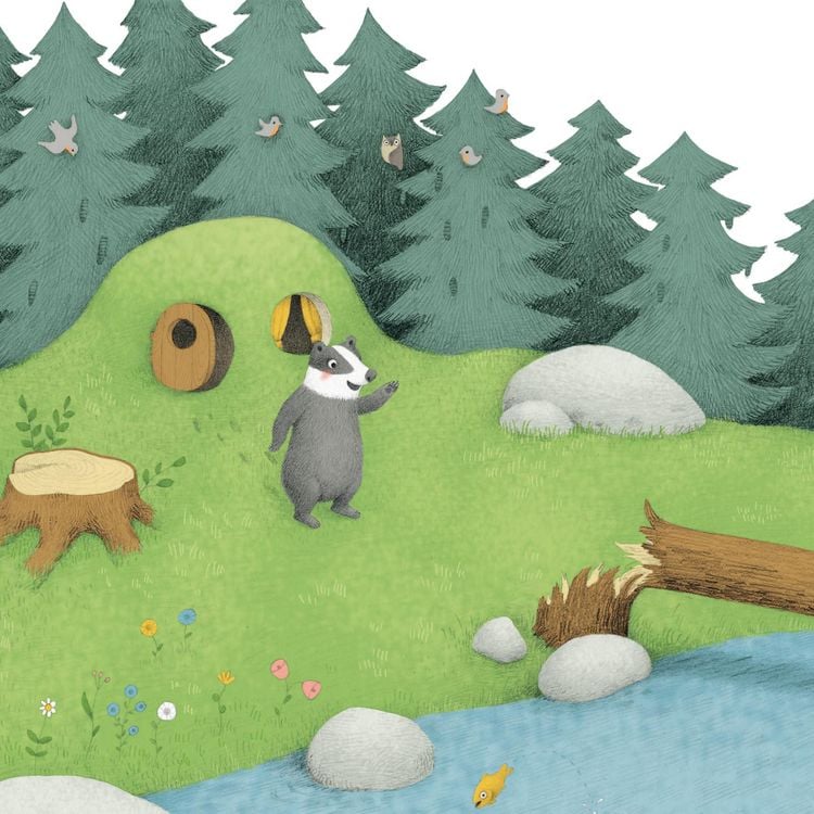 Produktbild: Baby Pixi (unkaputtbar) 121: Ich bin gar nicht müde! sagt der kleine Dachs