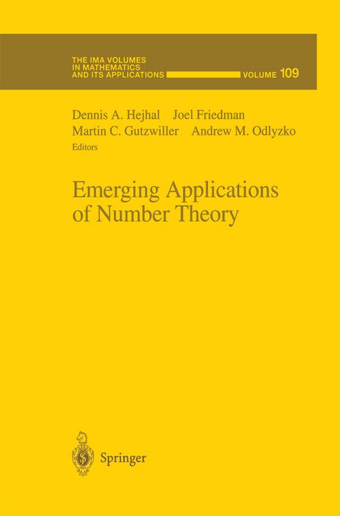 Produktbild: Emerging Applications of Number Theory