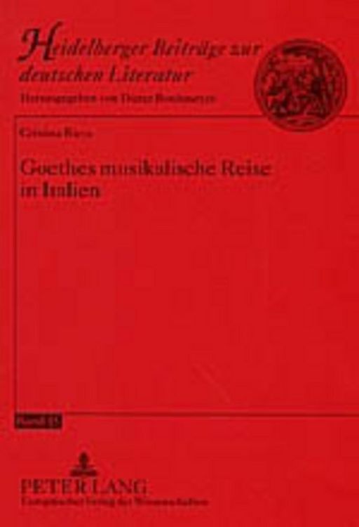 Produktbild: Goethes musikalische Reise in Italien