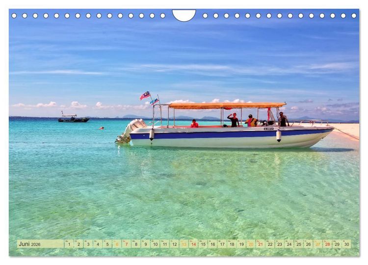 Produktbild: Reise durch Asien - Malaysia (Wandkalender 2026 DIN A4 quer), CALVENDO Monatskalender