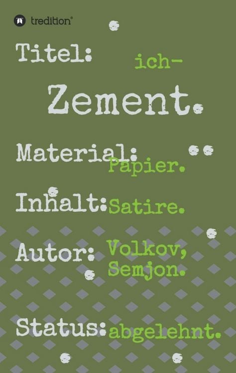 Produktbild: Ich-Zement.
