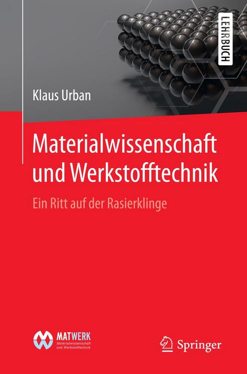 Produktbild: Materialwissenschaft und Werkstofftechnik