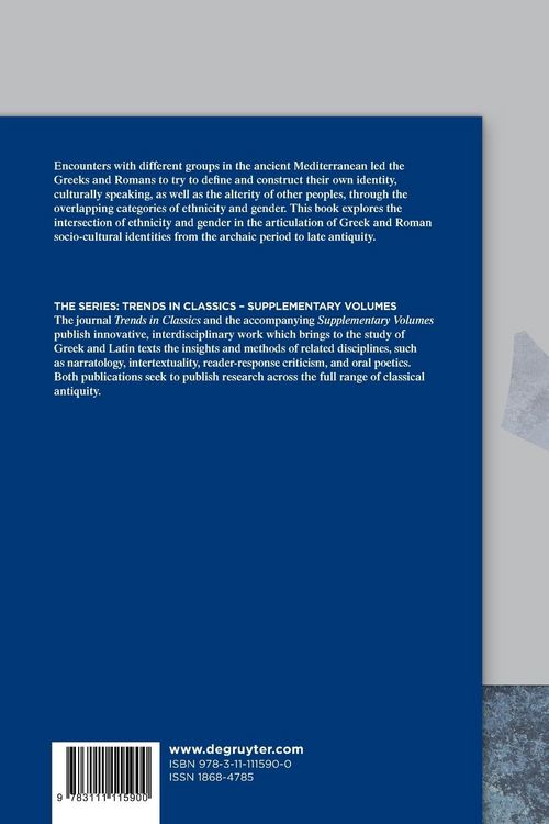 Produktbild: Identities, Ethnicities and Gender in Antiquity