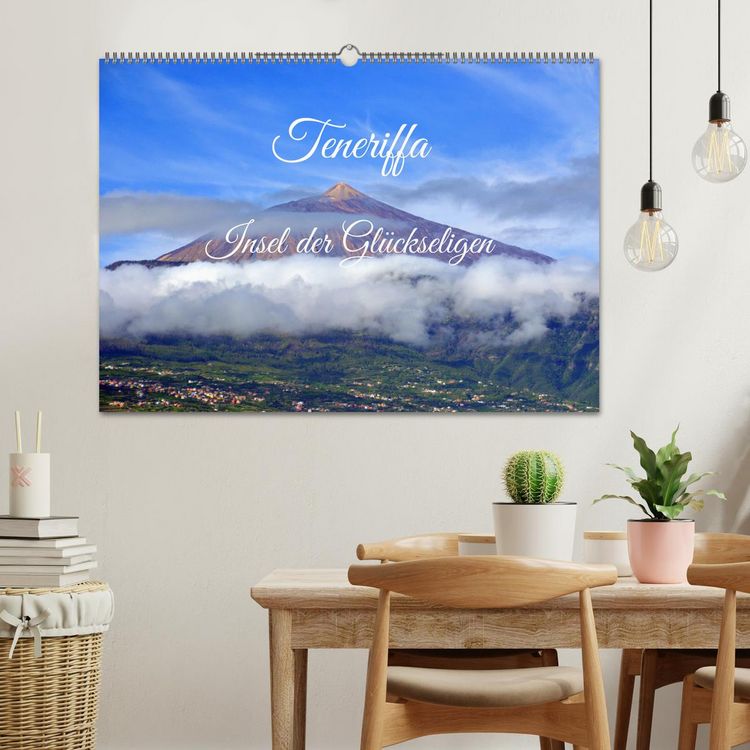 Produktbild: Teneriffa - Insel der Gl&uuml;ckseligen (Wandkalender 2026 DIN A2 quer), CALVENDO Monatskalender