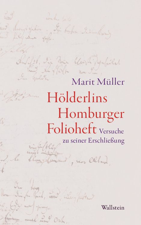 Produktbild: H&ouml;lderlins Homburger Folioheft