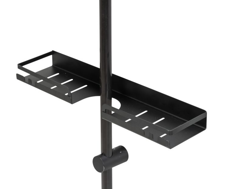 Produktbild: Turbo-Loc&reg; Duschstangencaddy Mod. Altarella L, Schwarz, aus Edelstahl