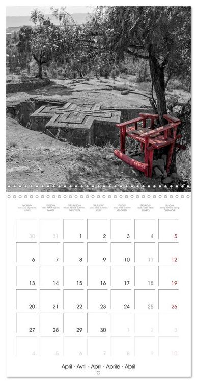Produktbild: Red spots around the world (Wall Calendar 2026 12 &times; 12 Inch) CALVENDO 12 Month Wall Calendar