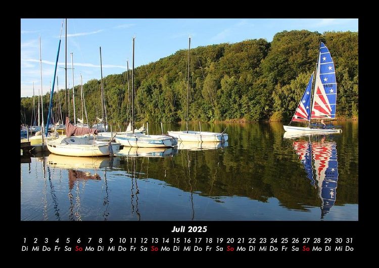 Produktbild: Boote 2025 Fotokalender DIN A3
