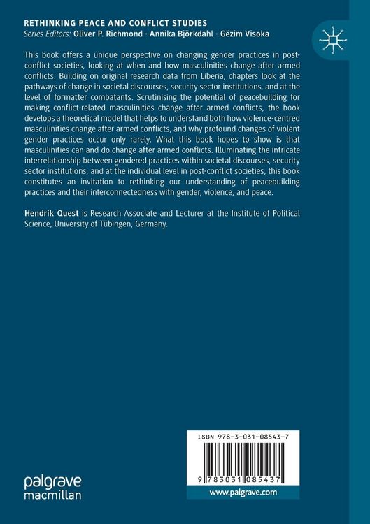 Produktbild: Tracing Gender Practices After Armed Conflicts