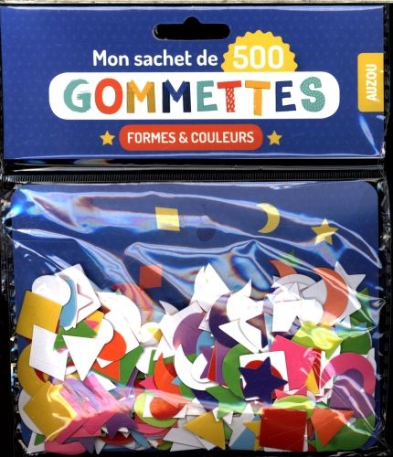 Produktbild: Mon sachet de 500 gommettes formes & couleurs