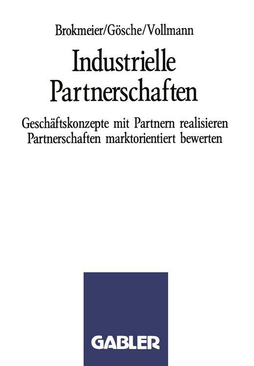 Produktbild: Industrielle Partnerschaften