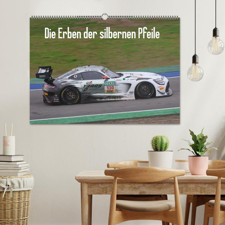 Produktbild: Die Erben der silbernen Pfeile (Wandkalender 2026 DIN A2 quer), CALVENDO Monatskalender