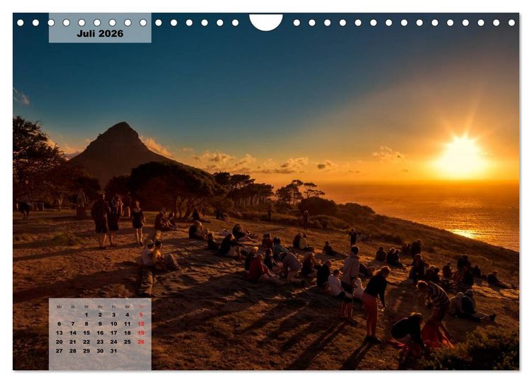 Produktbild: S&uuml;dafrika &ndash; Kapstadt und Westkap (Wandkalender 2026 DIN A4 quer), CALVENDO Monatskalender