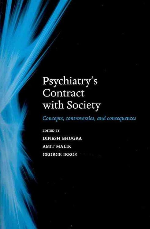 Produktbild: Psychiatry's Contract with Society