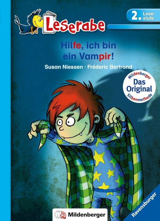 Produktbild: Leserabe mit Mildenberger Silbenmethode - Hilfe, ich bin ein Vampir!