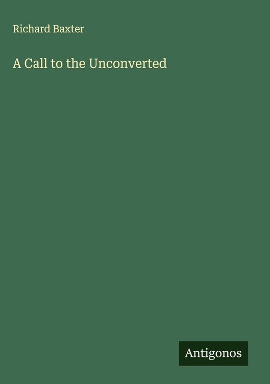 Produktbild: A Call to the Unconverted