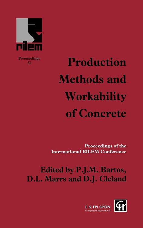 Produktbild: Production Methods and Workability of Concrete