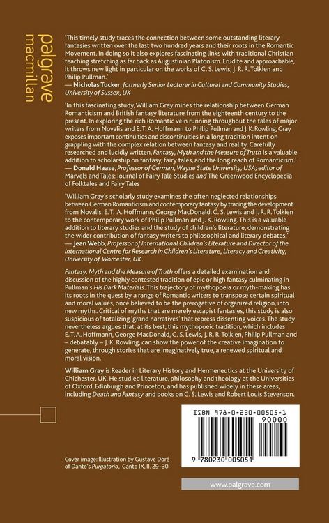 Produktbild: Fantasy, Myth and the Measure of Truth