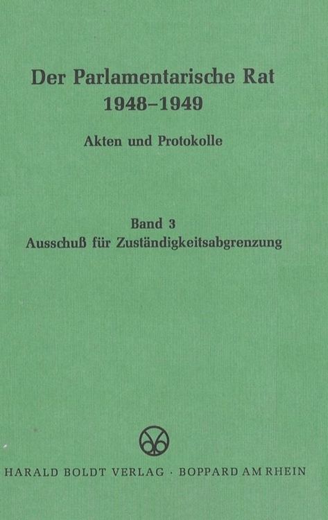 Produktbild: Ausschu&szlig; f&uuml;r Zust&auml;ndigkeitsabgrenzung