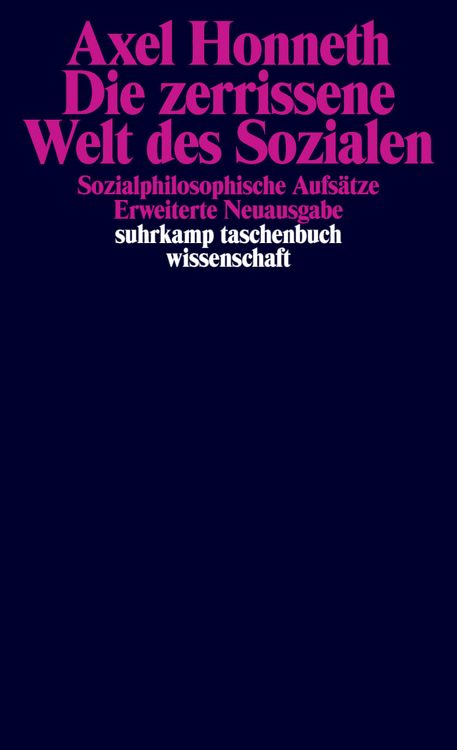 Produktbild: Die zerrissene Welt des Sozialen