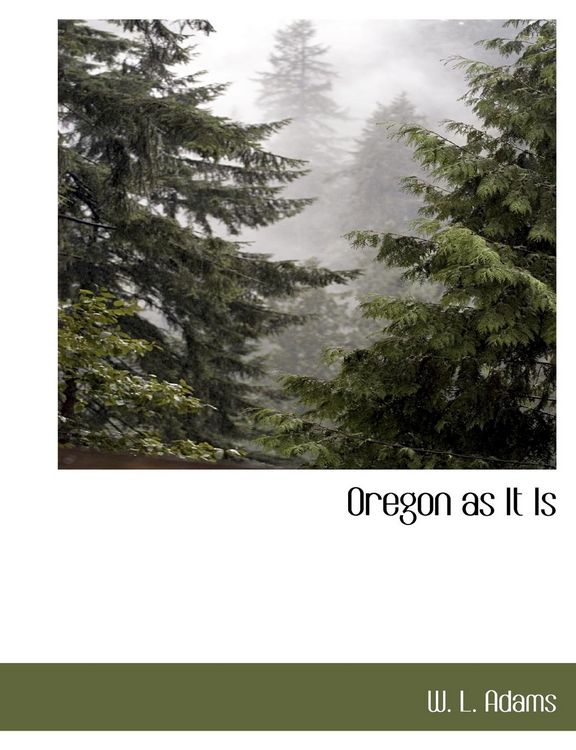 Produktbild: Oregon as It Is