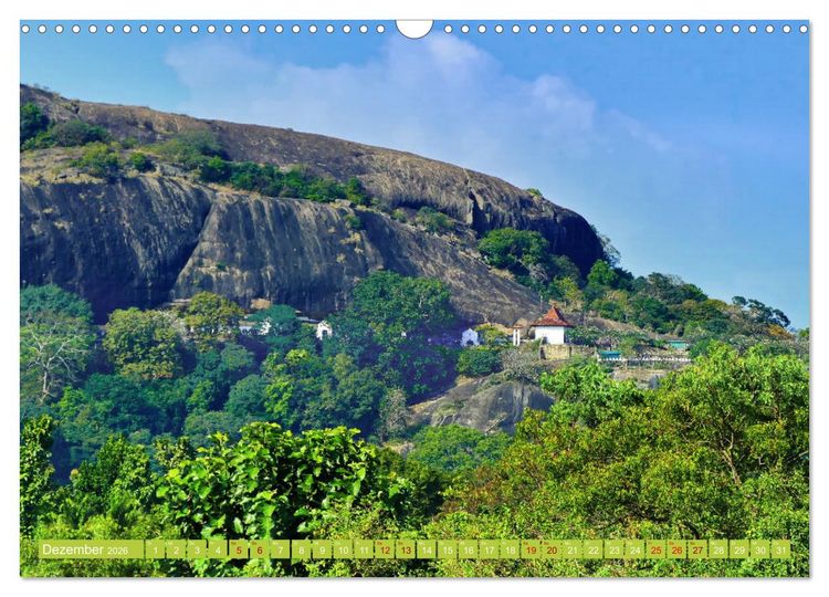 Produktbild: Sri Lanka, Gr&uuml;ne Berge - unber&uuml;hrte Natur (Wandkalender 2026 DIN A3 quer), CALVENDO Monatskalender