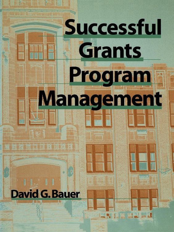 Produktbild: Successful Grants Program Management