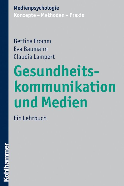 Produktbild: Gesundheitskommunikation und Medien