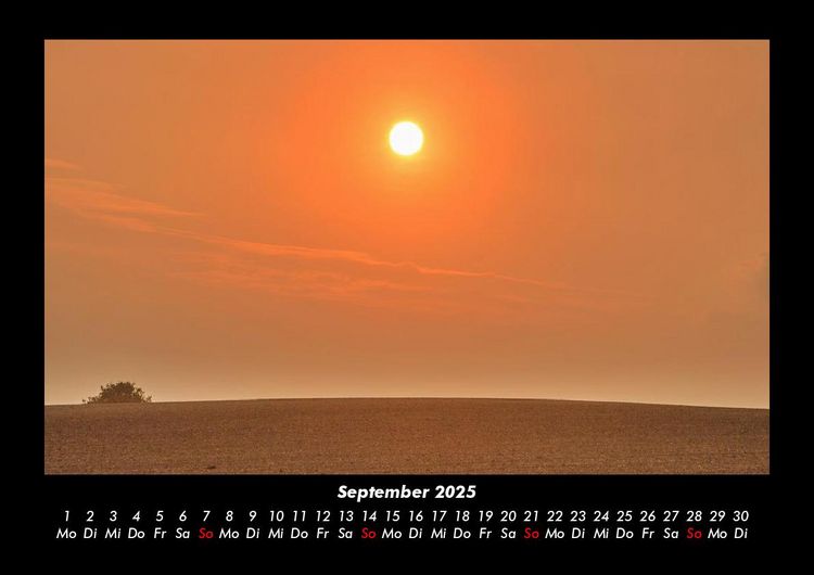 Produktbild: Sonnenuntergang 2025 Fotokalender DIN A3