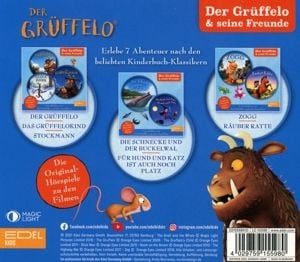 Produktbild: Gr&uuml;ffelo, D: H&ouml;rspiel-Box Zu Den Filmen