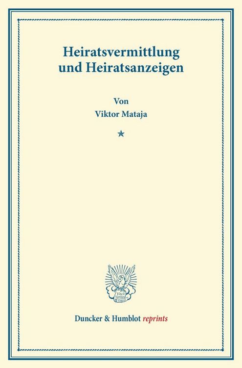 Produktbild: Heiratsvermittlung und Heiratsanzeigen.