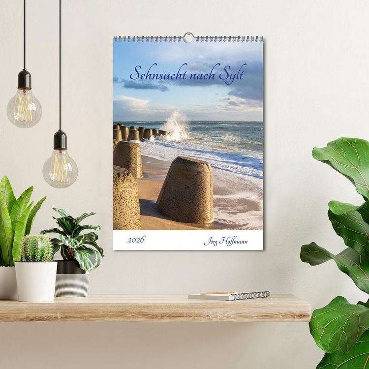 Produktbild: Sehnsucht nach Sylt (Wandkalender 2026 DIN A3 hoch), CALVENDO Monatskalender