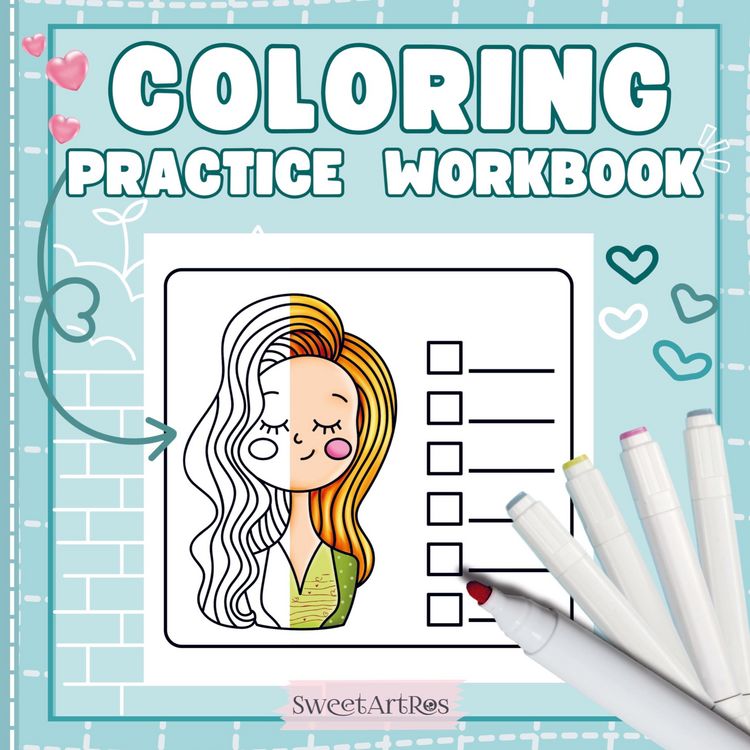 Produktbild: Coloring Practice Workbook