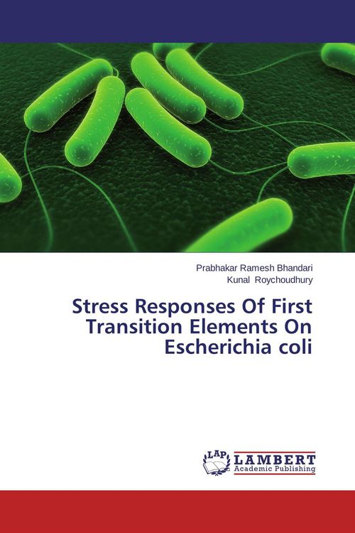 Produktbild: Stress Responses Of First Transition Elements On Escherichia coli