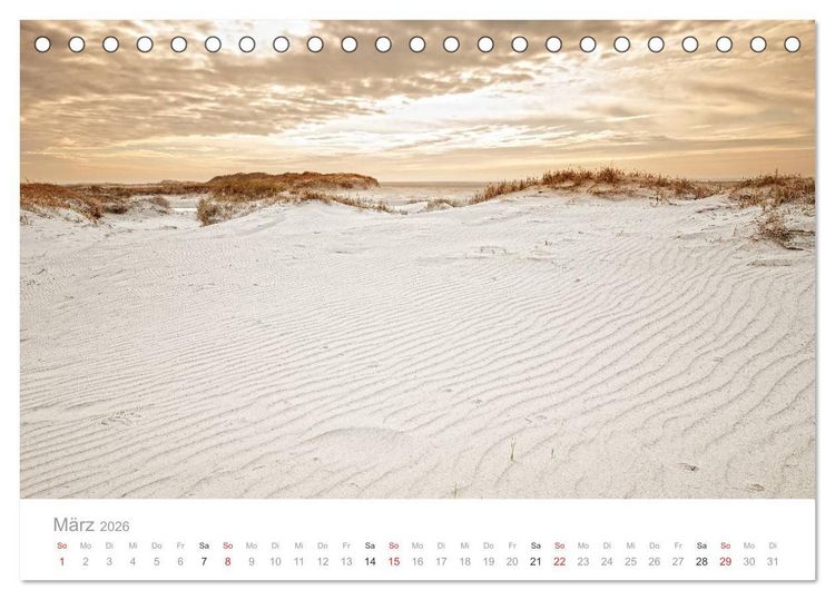 Produktbild: St. Peter-Ording. Deutschlands gr&ouml;&szlig;te Sandkiste (Tischkalender 2026 DIN A5 quer), CALVENDO Monatskalender