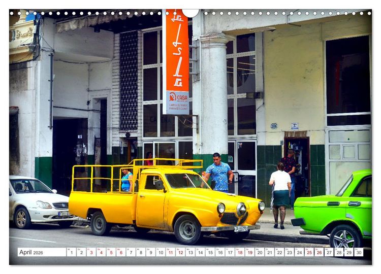 Produktbild: BEST OF PICK-UPS - Pritschenwagen Made in USA (Wandkalender 2026 DIN A3 quer), CALVENDO Monatskalender