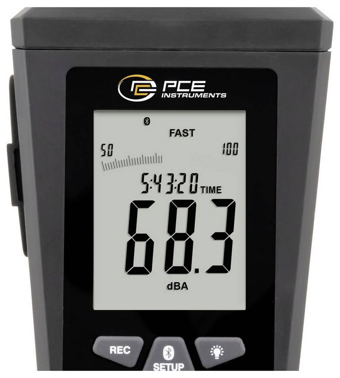 Produktbild: PCE Instruments PCE-323 Bluetooth Schallpegelmessger&auml;t 30 - 130 dB |Klasse 2 |Android |iOS |Live Ansicht |kostenlose App