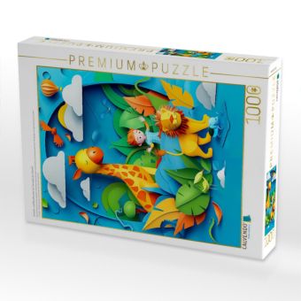 Produktbild: CALVENDO Puzzle Umwelt- und Klimaforscher als Traumjob der Zukunft | 1000 Teile Lege-Gr&ouml;&szlig;e 64x48cm Foto-Puzzle f&uuml;r gl&uuml;ckliche Stunden
