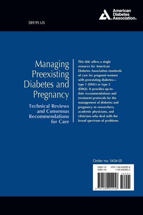 Produktbild: Managing Preexisting Diabetes and Pregnancy