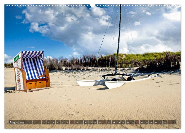 Produktbild: OSTFRIESLAND-LIEBE (hochwertiger Premium Wandkalender 2026 DIN A2 quer), Kunstdruck in Hochglanz