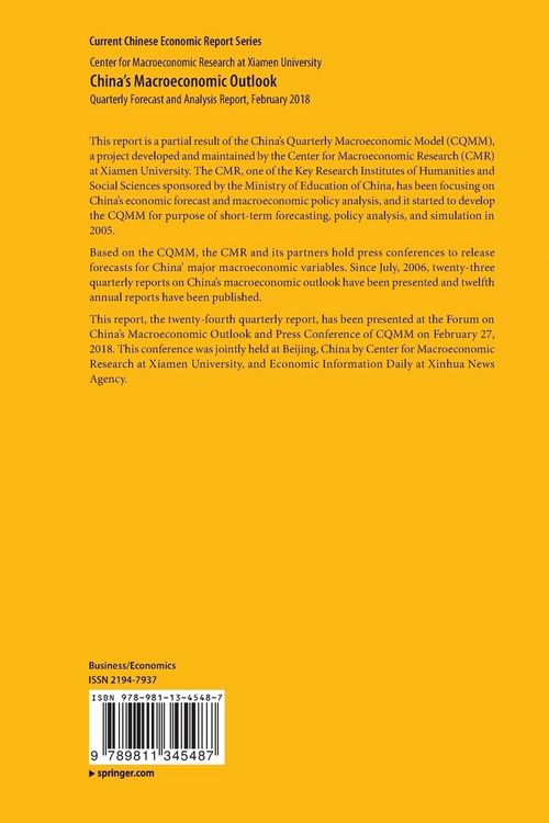 Produktbild: China's Macroeconomic Outlook